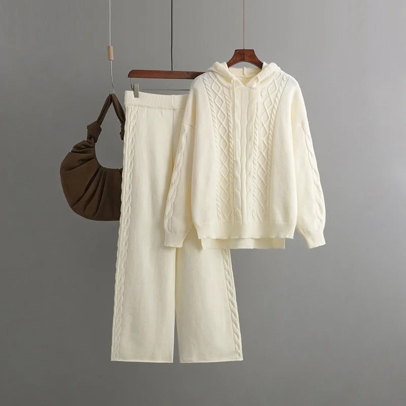 Roma™ - Ultra-Comfortable Oversized Knit Tracksuit Set