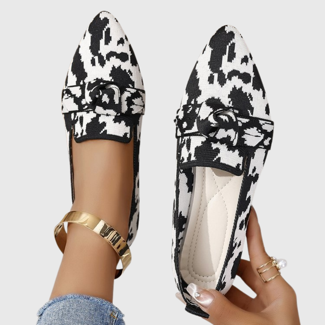 Mabel - Cozy Dalmatian-Print Loafer for Effortless Everyday Style