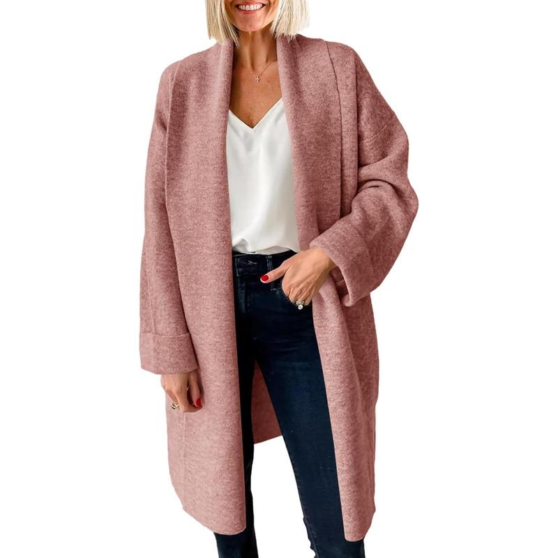 Ultra Cozy Chunky Knit Open-Front Cardigan - Oversized Longline