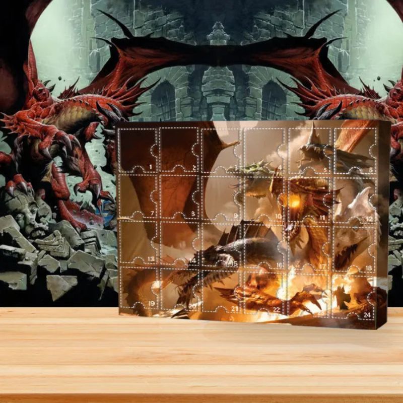 TreasureHunt - Dungeons and Dragons Advent Calendar Christmas Gift Set for Adventurous Fans