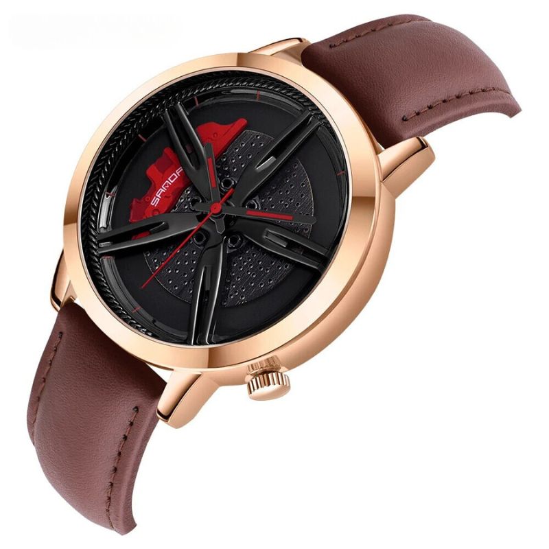 Quartz button watch - Sophisticated elegance and practical functionality