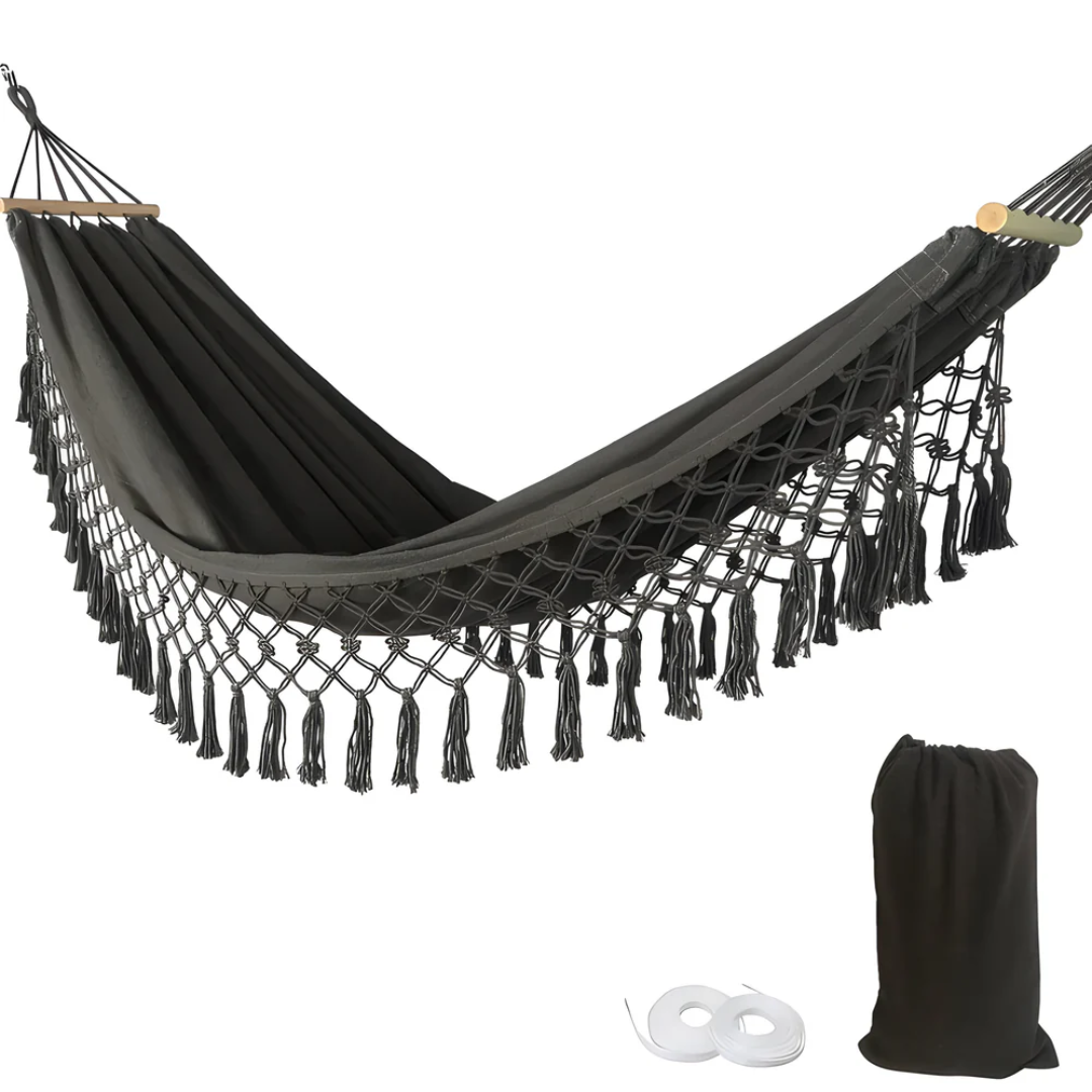 Velri - Luxe Comfortable Boho Cotton Hammock for Ultimate Relaxation