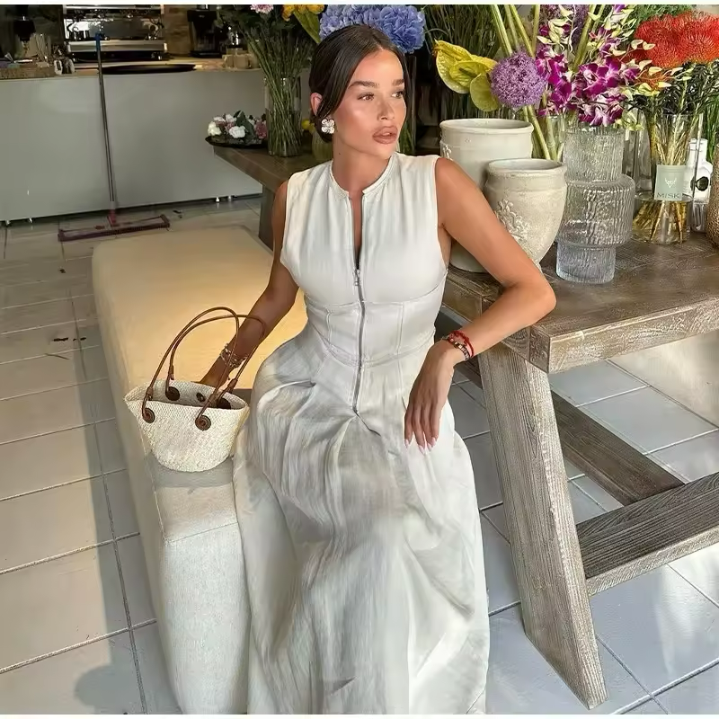 Zaira – Elegant Maxi Dress for Timeless Glamour