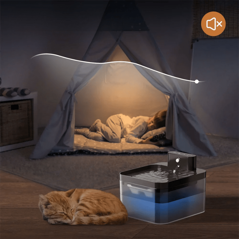 Innovative Wireless Water Fountain for Cats for Fresh and Cool Hydration