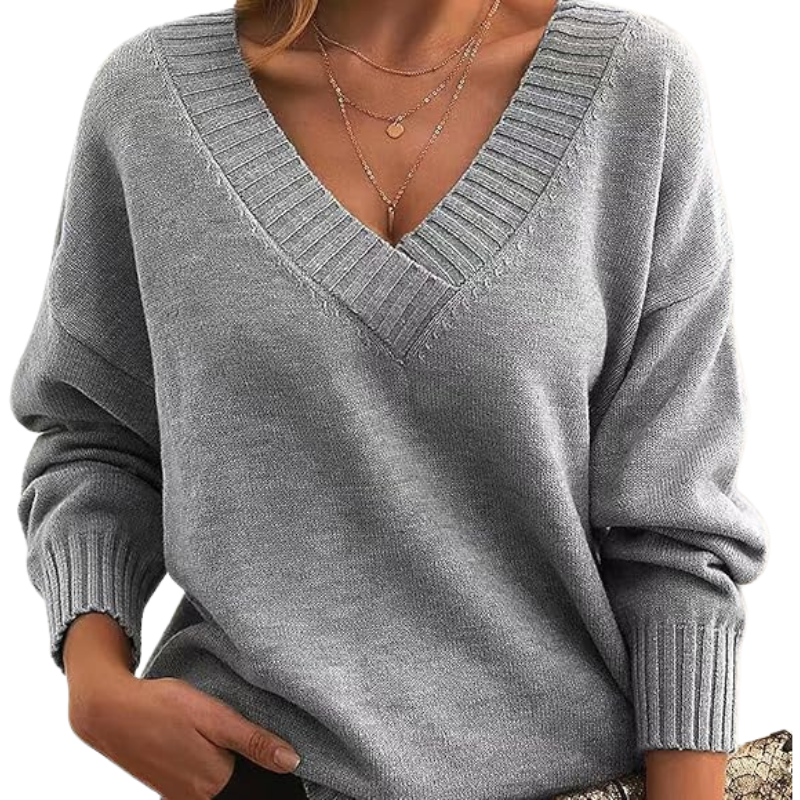 Ultra-Soft Lightweight V-Neck Sweater