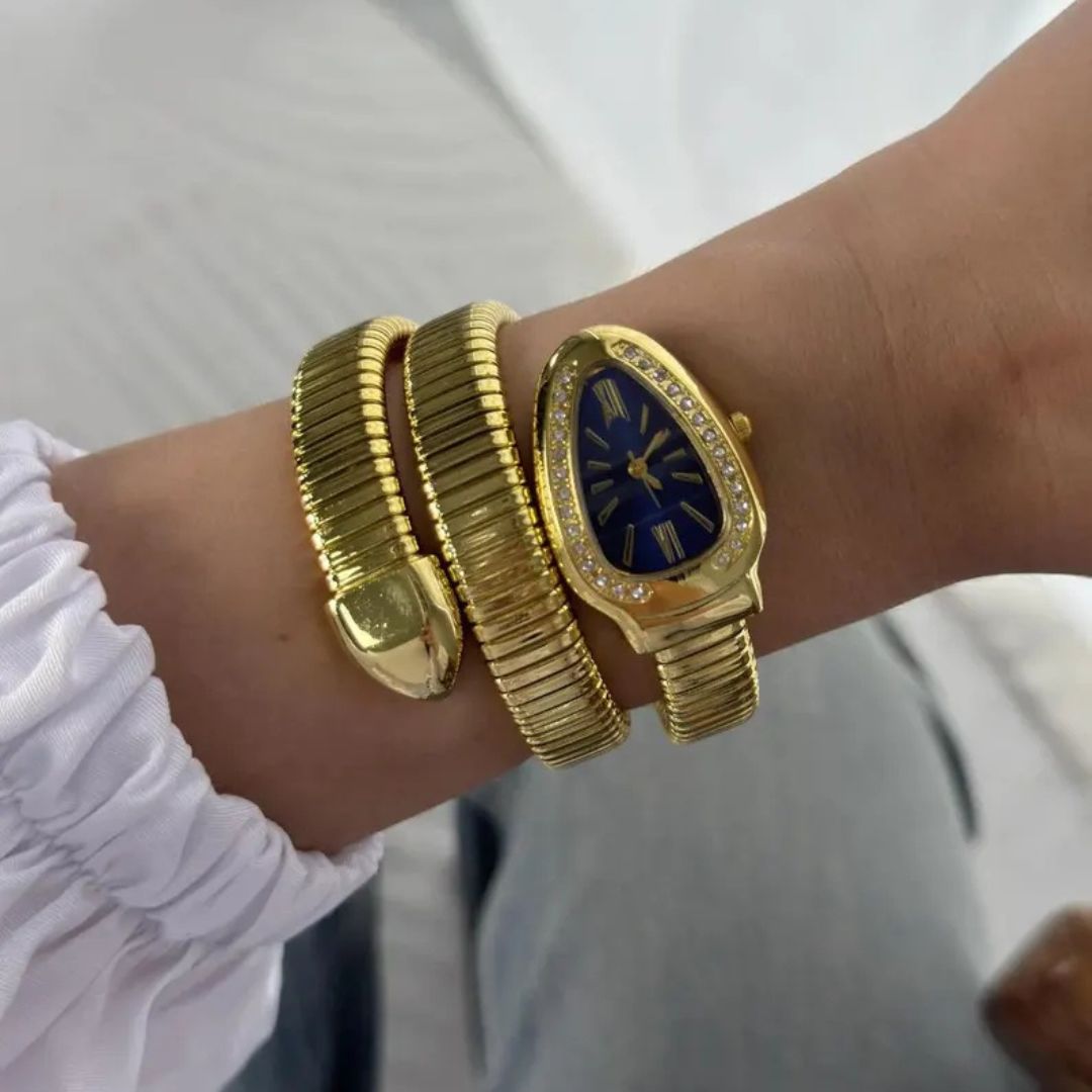 Elegant and Unique Snake Watch
