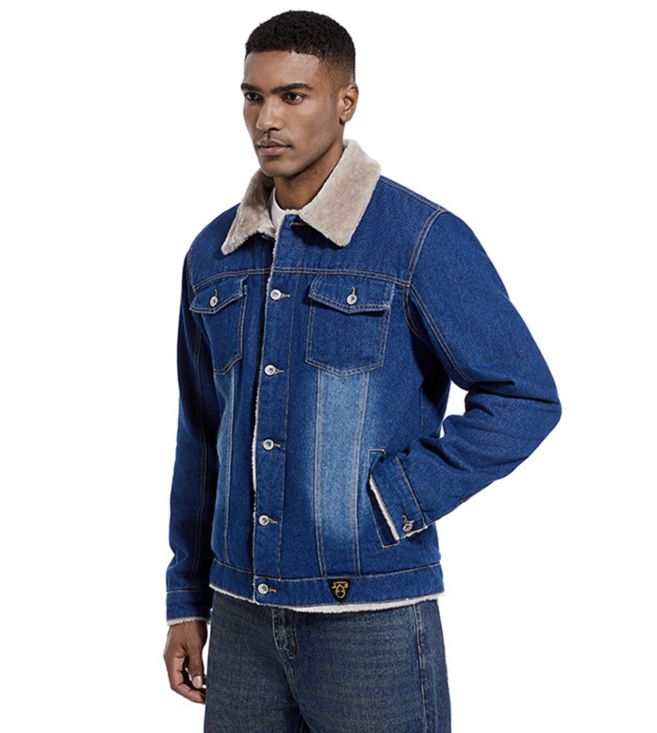 Gabriel | Elegant Denim Jacket - Sophisticated and Versatile Style for Any Occasion