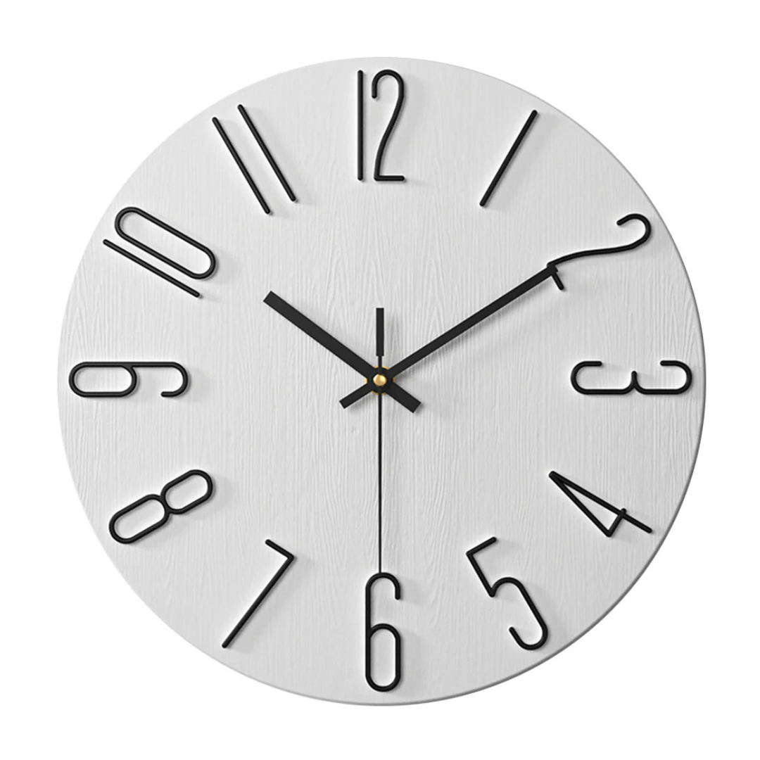 Noble - Slim and stylish wall clock perfect for the living room