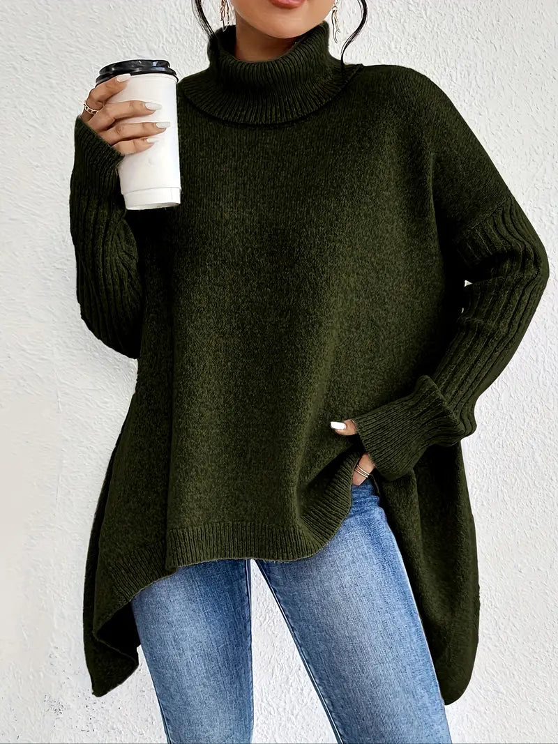 Brigitte - Elegant Timeless Turtleneck Sweater