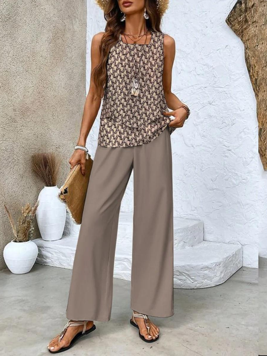 Elegant Effortless Two-Piece Set