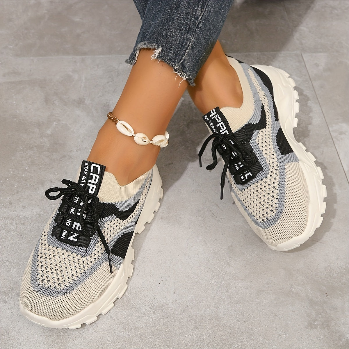 Amanda Stylish Mesh Sneakers for Ultimate Comfort and Flexibility