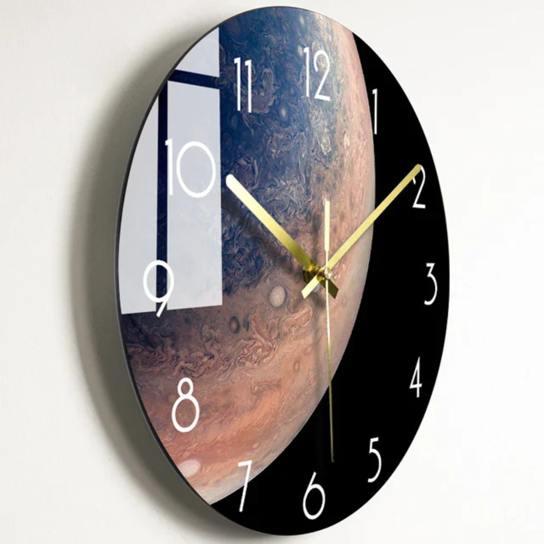 Stylish Large Modern Wall Clock – Elegant Decorative Clock for Kitchen and Living Room