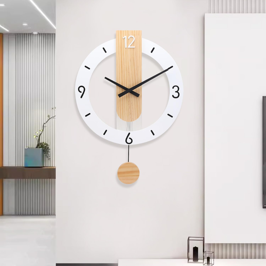 Ritma - Stylish Large Wall Clock for an Elegant Living Room