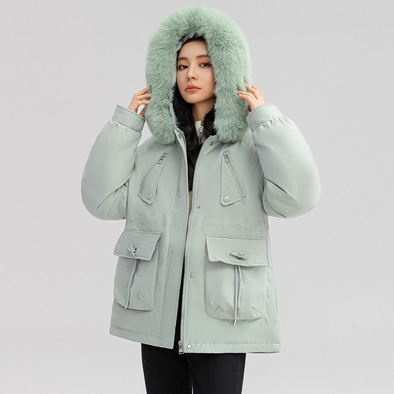 Sofia Couture Elegant Fur Parka for a Luxurious Look