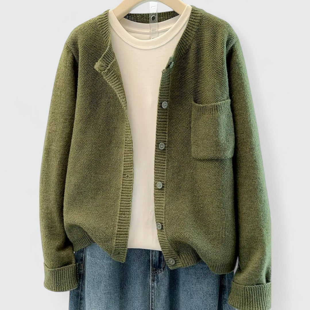 Clara - Elegant Casual Button Cardigan