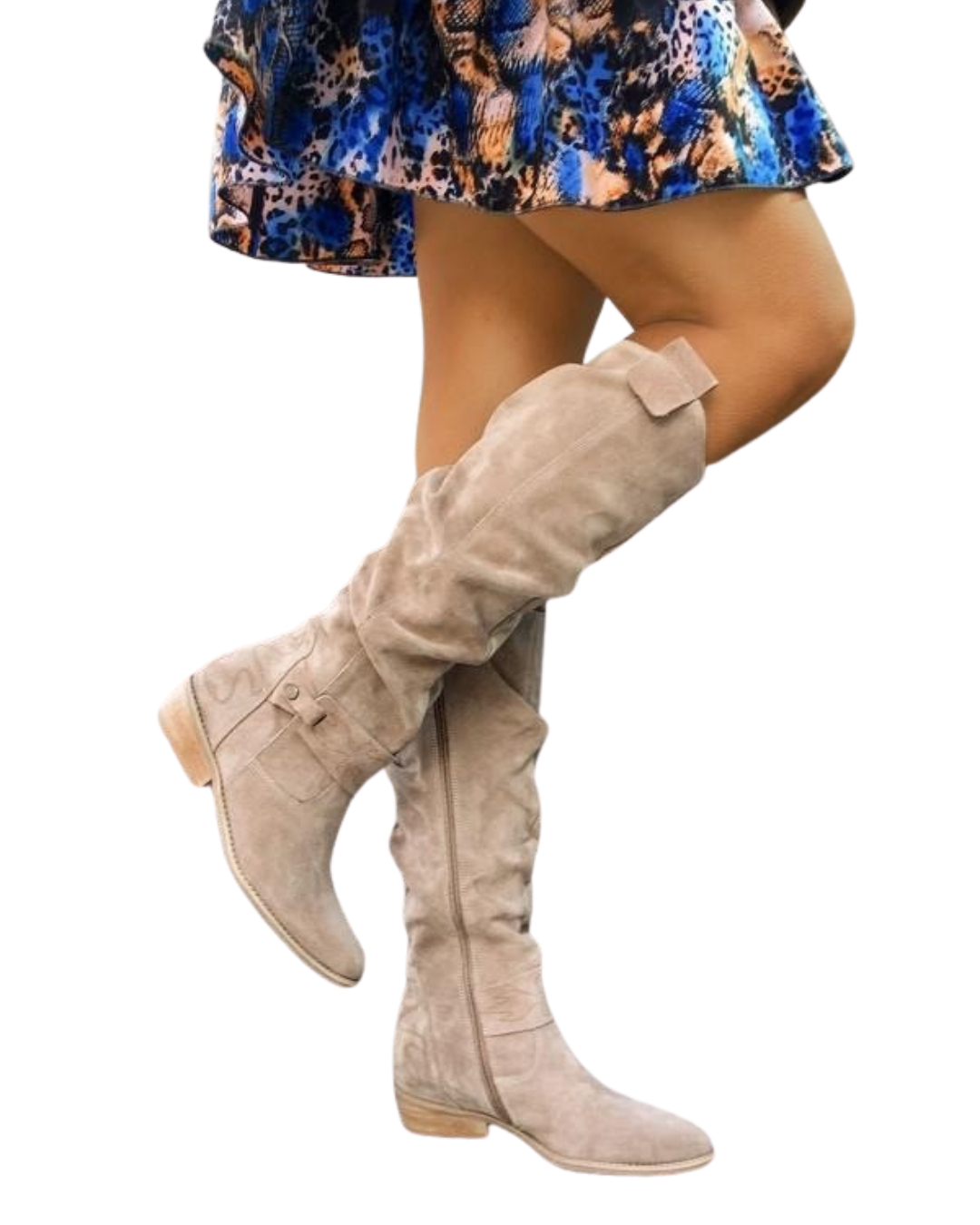 LINA – Comfortable and warm suede boots for women