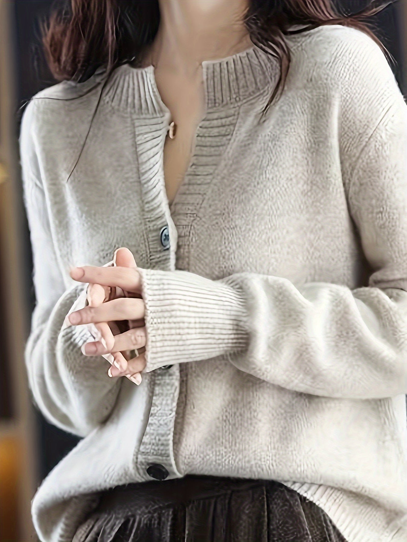 Michelle - Elegant Trendy Cardigan for a Sophisticated Daily Style