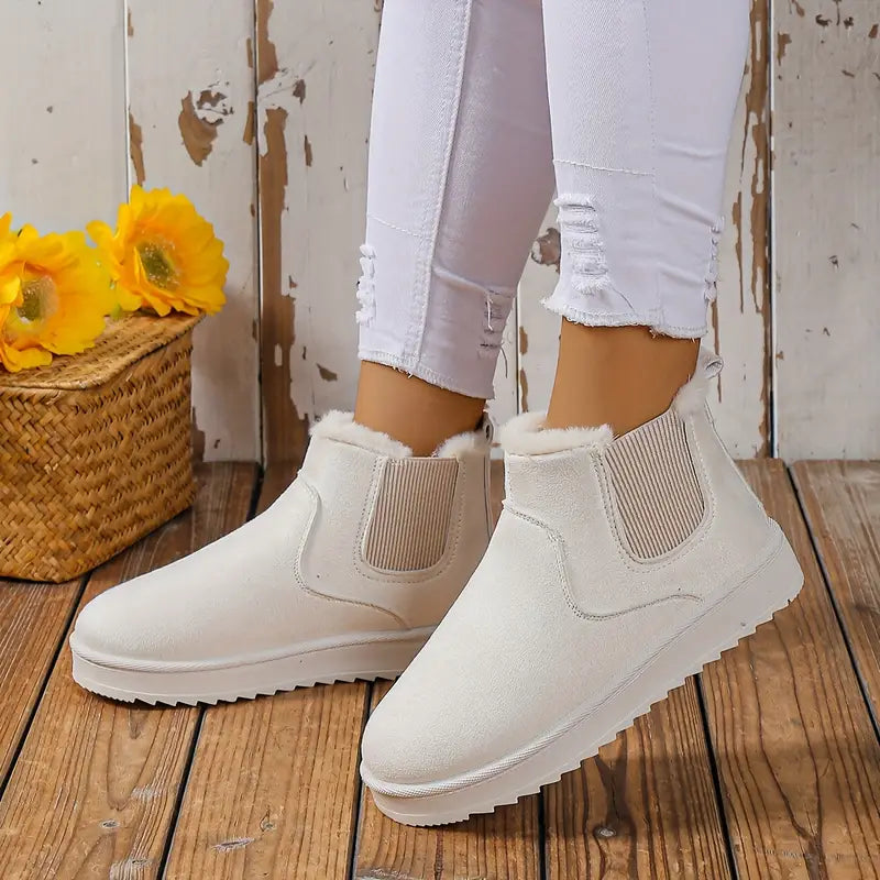 Women's Casual Slip-On Boots for Everyday Comfort and Style