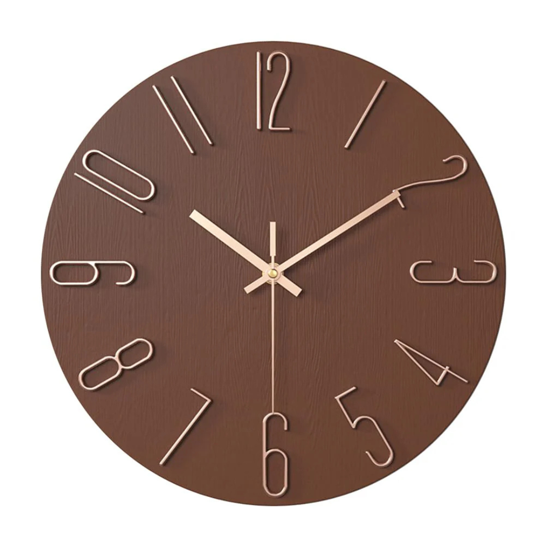 Noble - Slim and stylish wall clock perfect for the living room