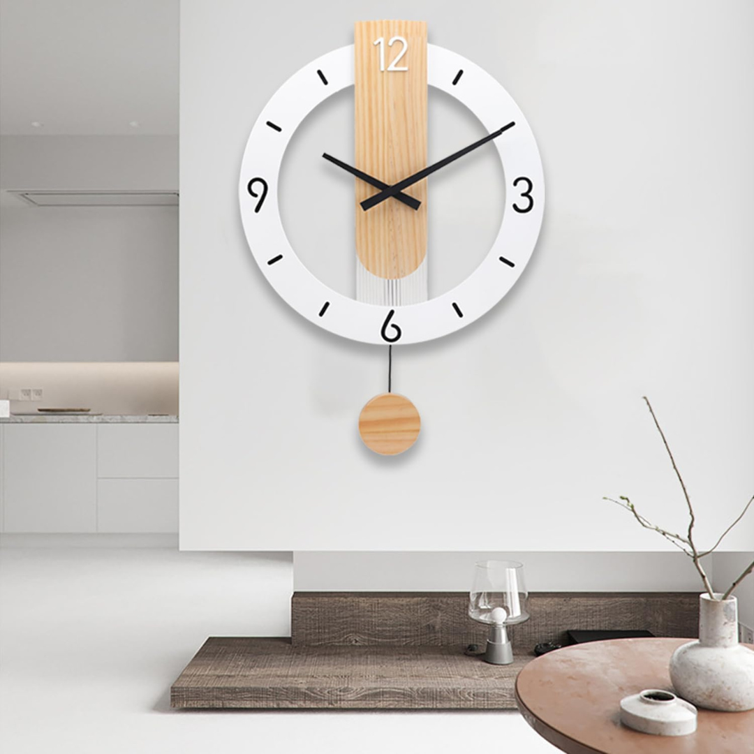 Ritma - Stylish Large Wall Clock for an Elegant Living Room