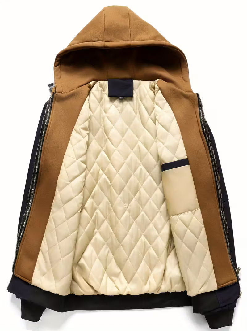 Air Force-Inspired Hooded Jacket