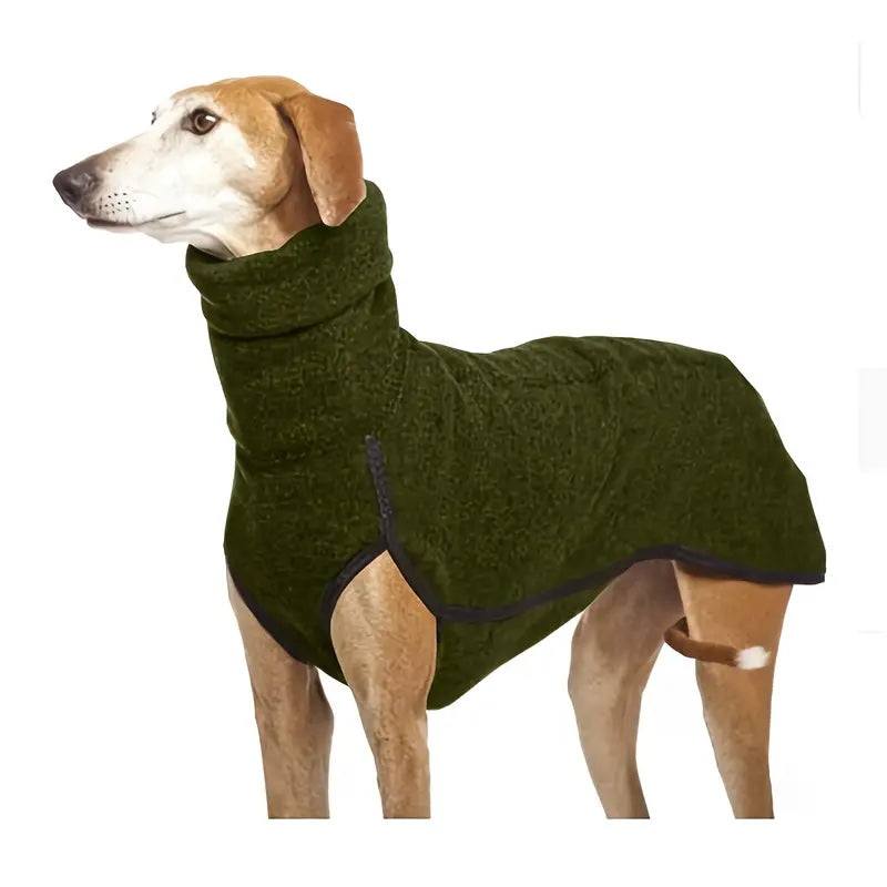 Luxe Dog Coat with Collar for Extra Warmth and Style