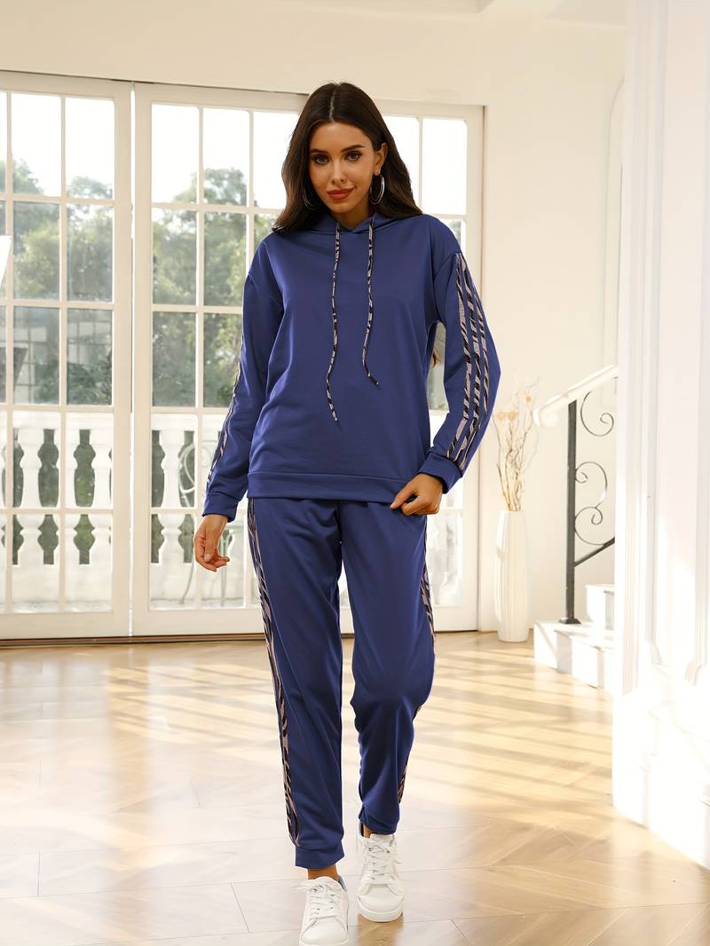 Elegant Urban Blouse and Pants Set