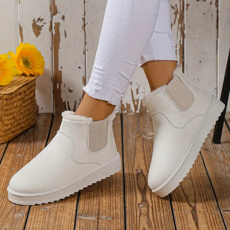 Women's Casual Slip-On Boots for Everyday Comfort and Style