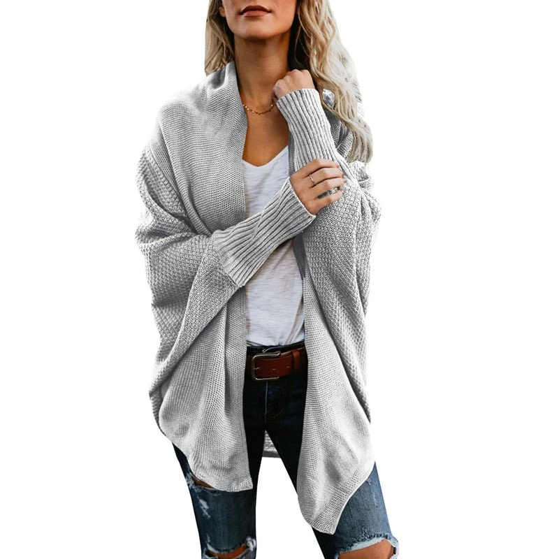 Women's Open-Front Knit Cardigan - Cozy, Lightweight Everyday Layer