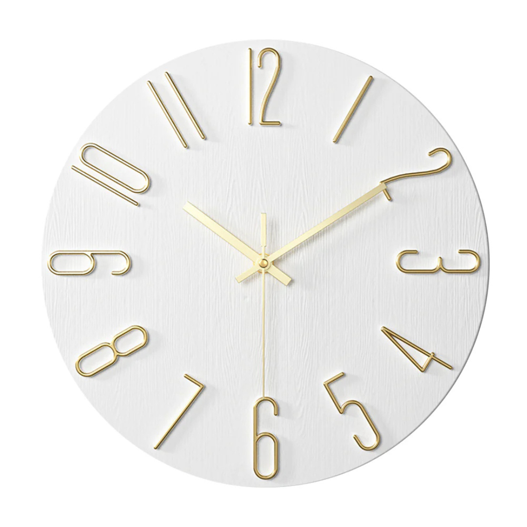 Noble - Slim and stylish wall clock perfect for the living room