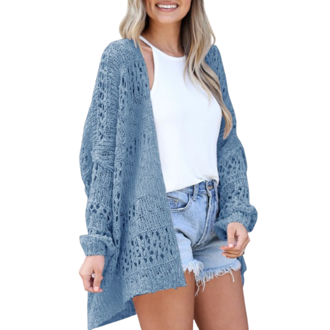 Lightweight Oversized Boho Summer Cardigan – Effortless, Airy Layering for Warm Weather