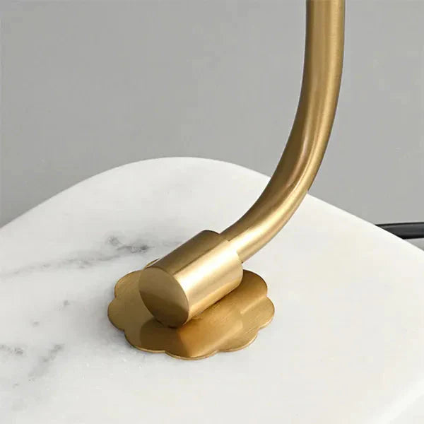 Funny Marshmallow Metal and Glass Table Lamp for Stylish Lighting