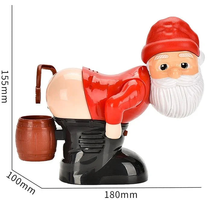 SillySanta - Funny Bubble Figure for Gift Joy and Christmas Cozy
