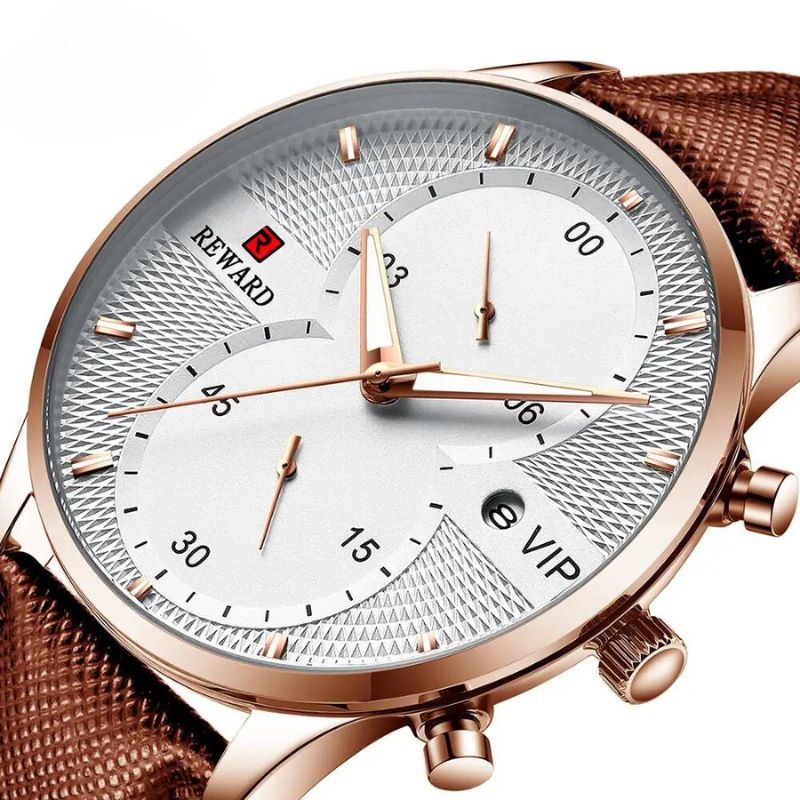Luxurious and Elegant Quartz Chronograph Watch