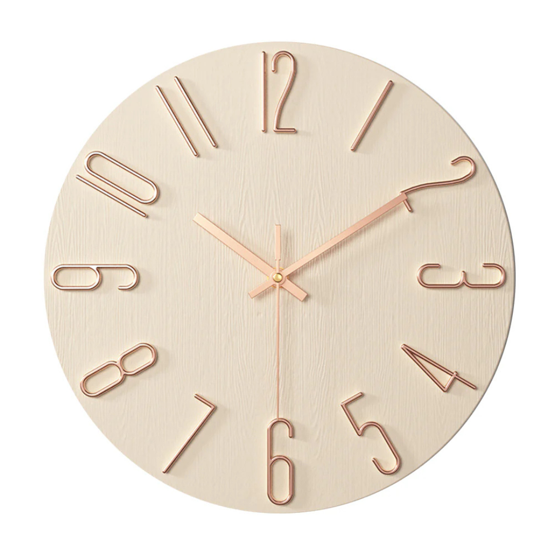 Noble - Slim and stylish wall clock perfect for the living room