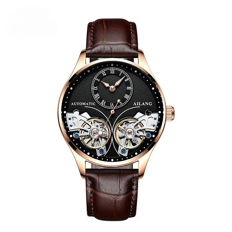 VIP Grade Double Tourbillon Luminous Mechanical Watch
