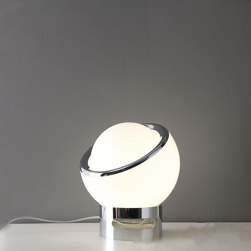 Elegant French Opal Bauhaus Table Lamp for Stylish Interior Design