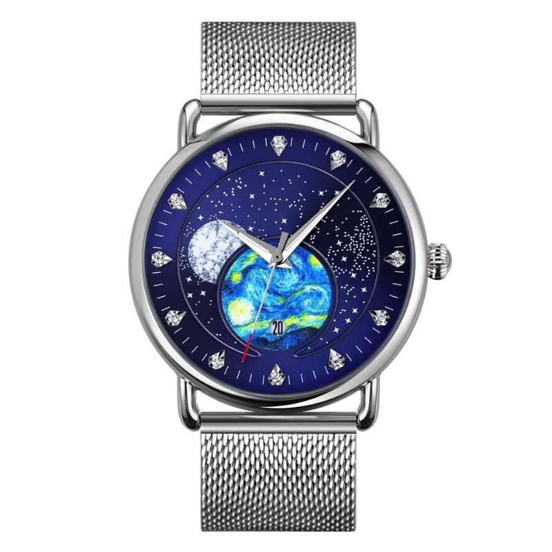Elegant and Sophisticated Lunar Shine Mechanical Watch