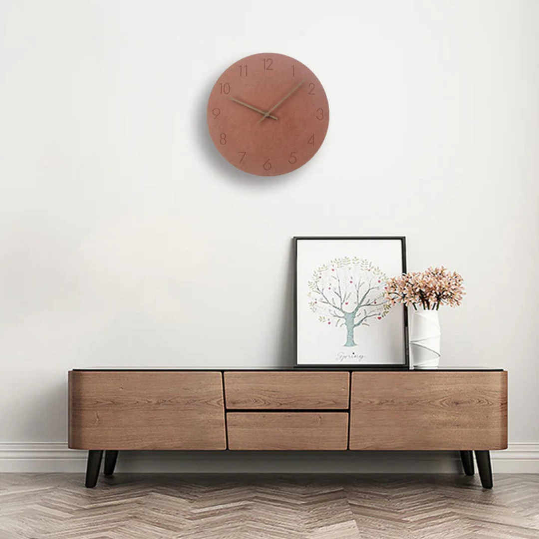 Nork - Sleek and Stylish Wooden Wall Clock for a Modern Look