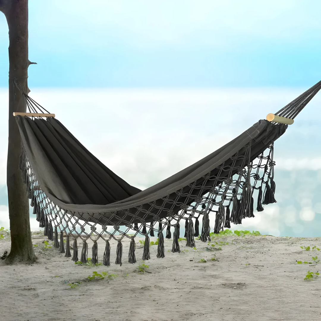 Velri - Luxe Comfortable Boho Cotton Hammock for Ultimate Relaxation