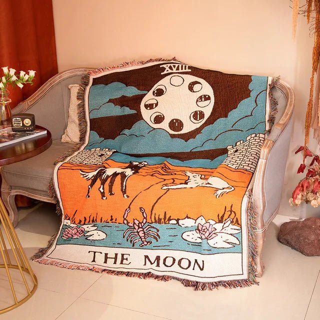 Trendy Woven Wall Tapestry Throw β Modern Home Decor and Stylish Interior Accent