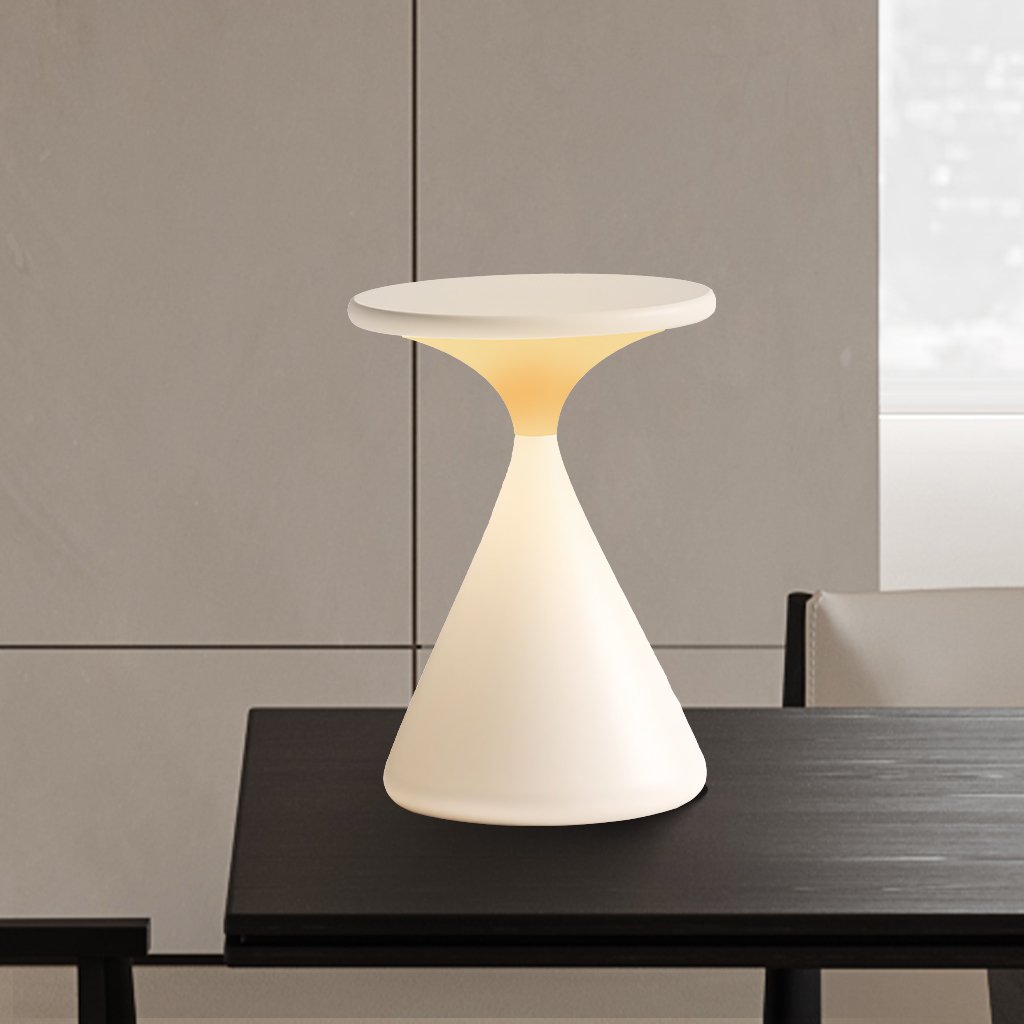 Aeron Hourglass Battery Table Lamp – Flexible and Modern Design for Your Home