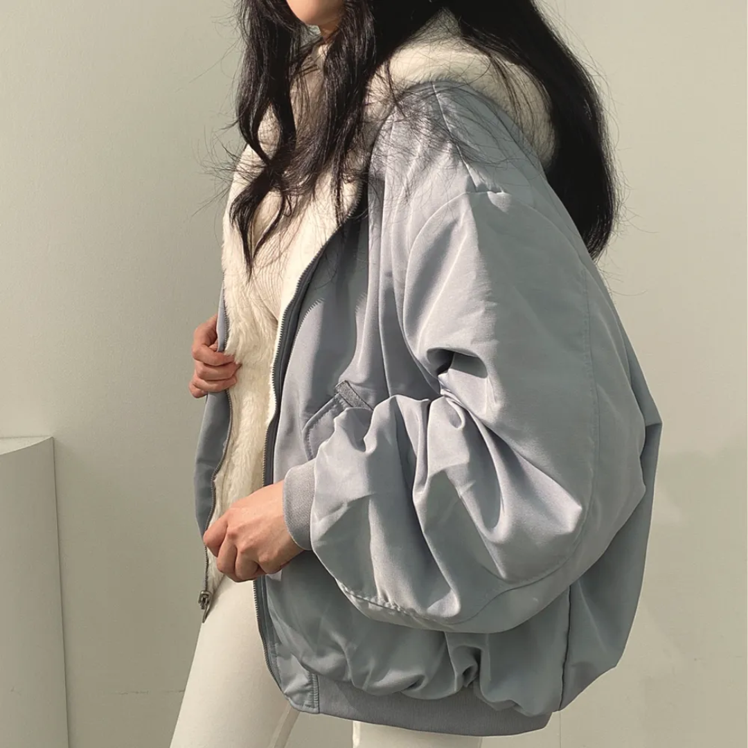 Ava Reversible Fleece Jacket - Luxury Versatility and Ultimate Warmth for Any Occasion