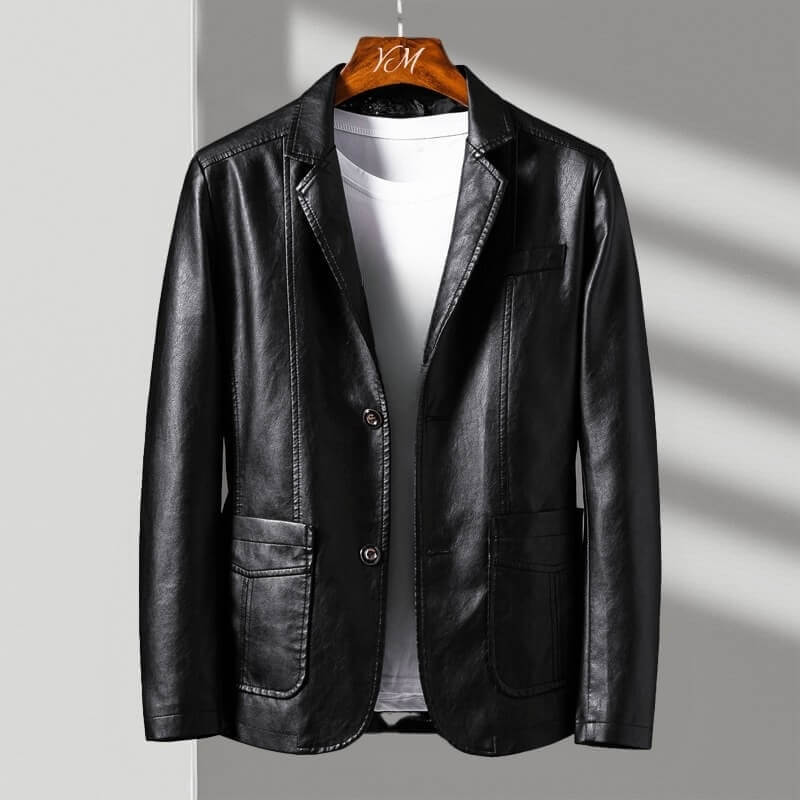 Alessandro Verdi Leather Jacket Timeless Elegance and Sophisticated Style
