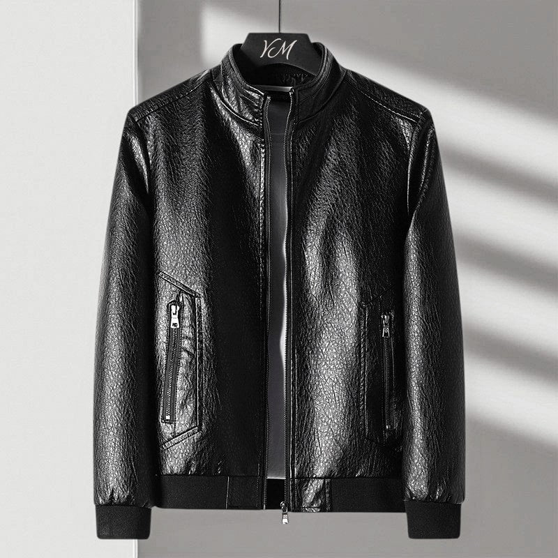Elegant and Trendy Matteo Verdi Leather Jacket