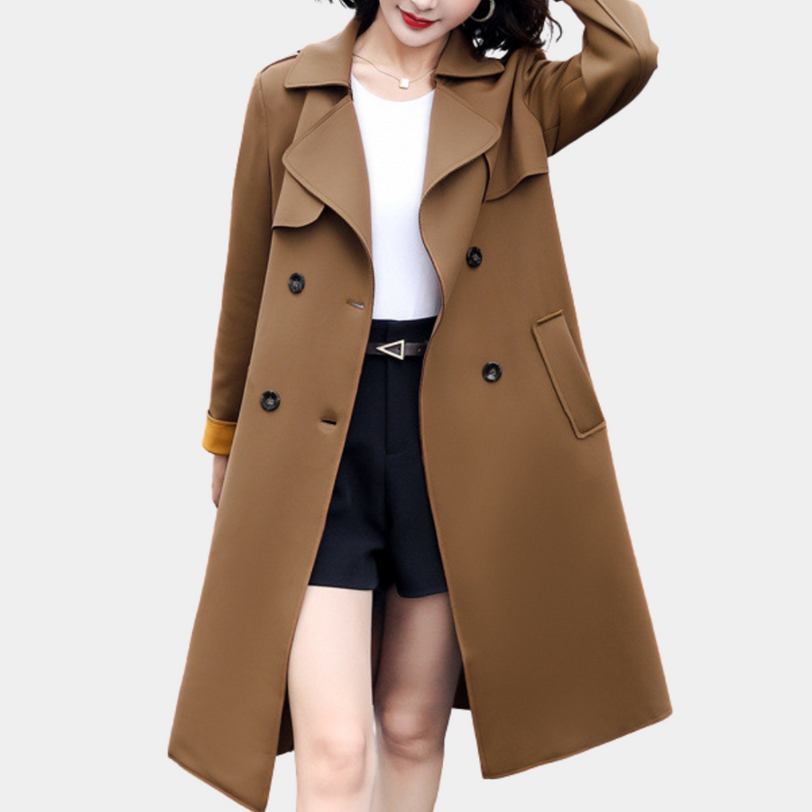 Karina | Elegant and Minimalist Winter Coat for a Chic and Subtle Style