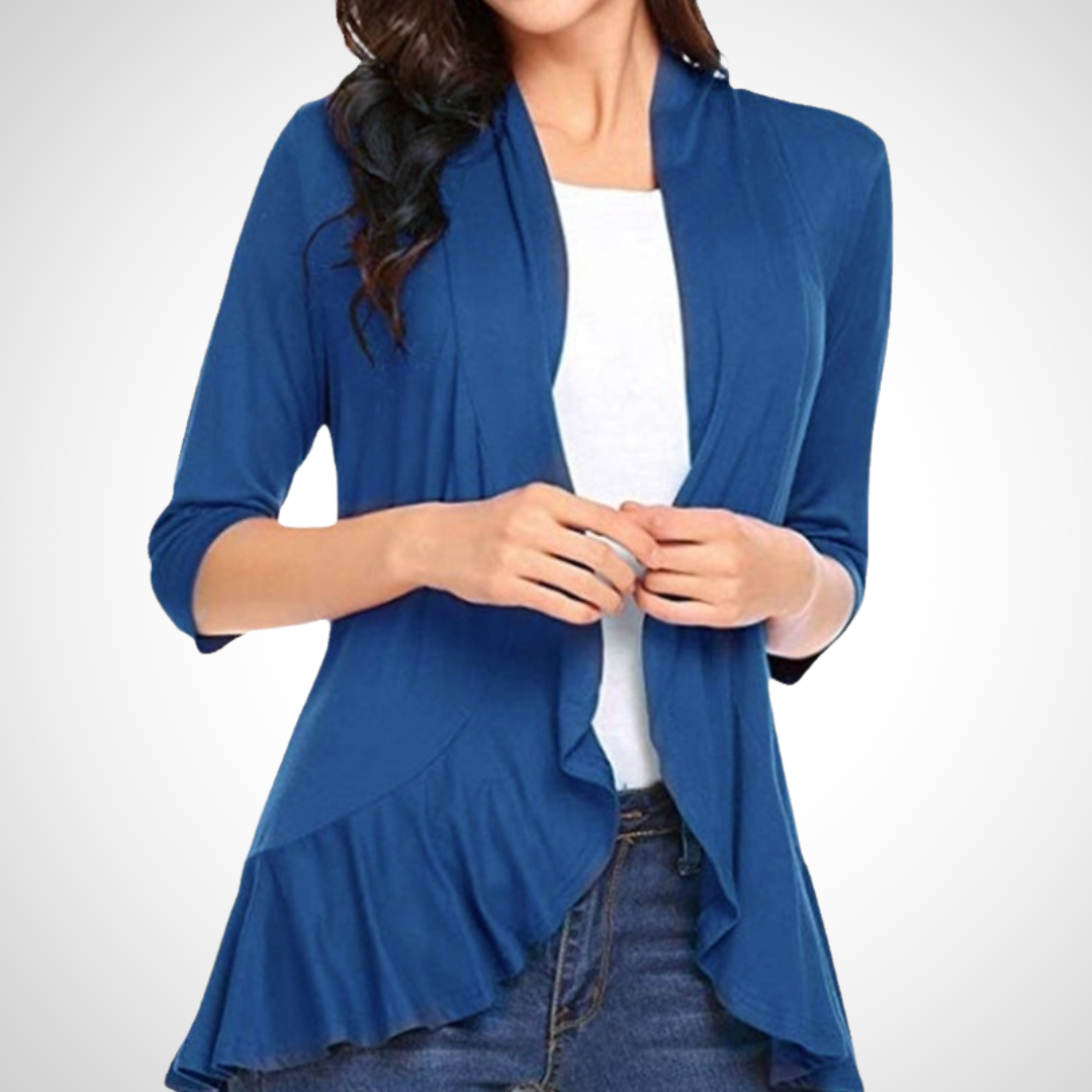 Lightweight Summer Open-Front Cover-Up Cardigan — Effortless Style for Warm Days