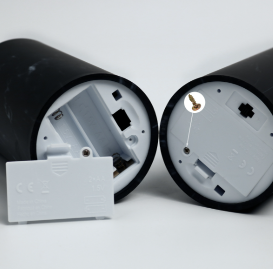 Candlylight™ | Set of 3 Elegant LED Marble Candle Lights for Ambiance Lighting