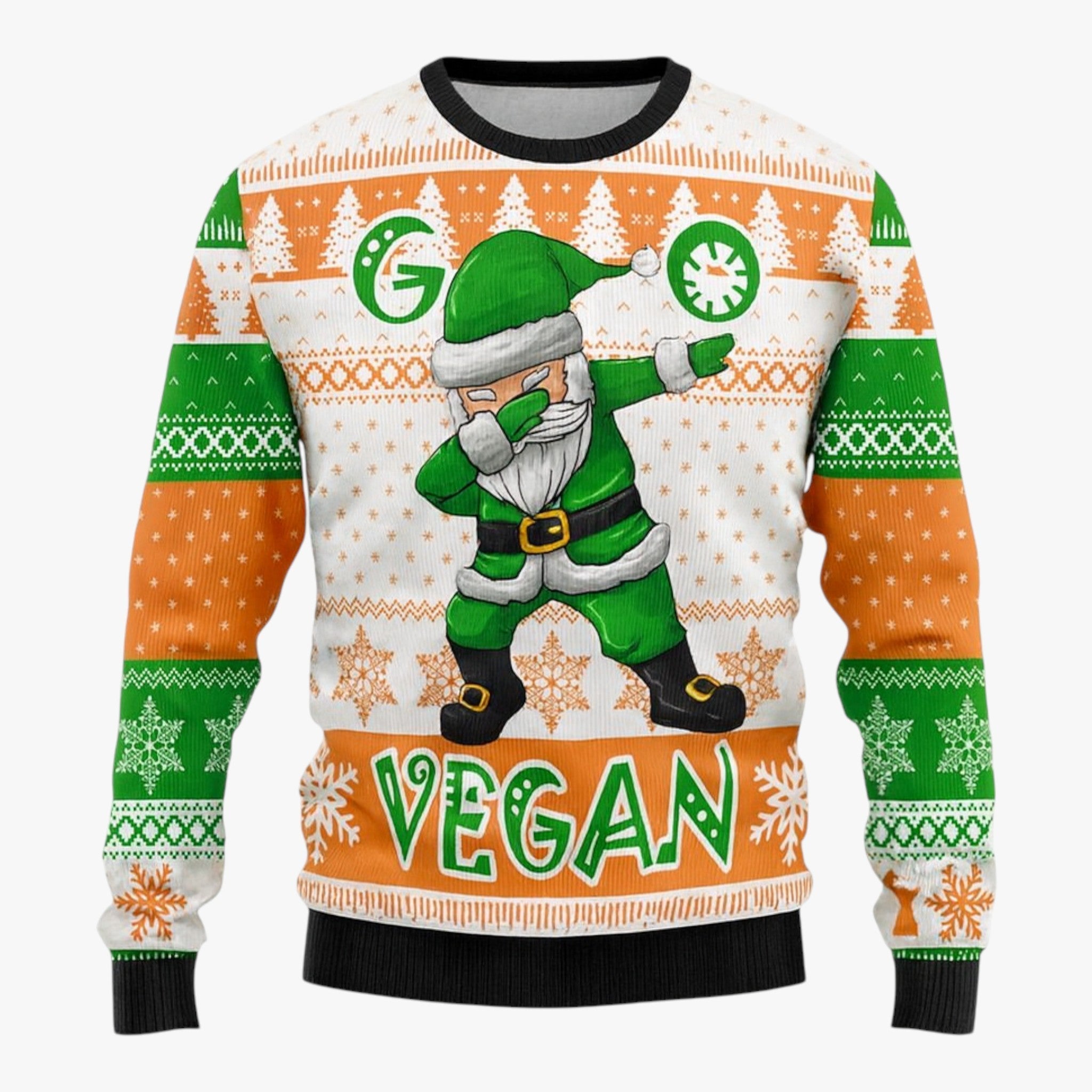 Luxury Fake Christmas Sweater for Men โ Perfect for Festive Holidays and Winter Adventures