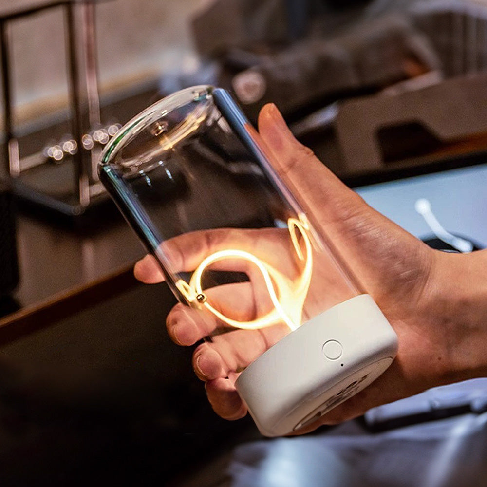 Stylish Modern Mini Table Lamp with Magnetic Design